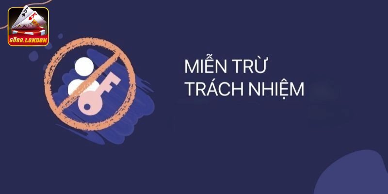 Điều người chơi cần lưu ý trong miễn trừ trách nhiệm Go88