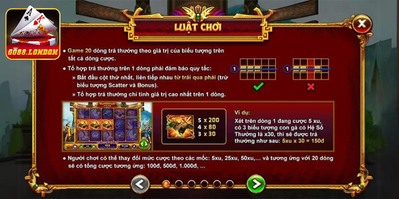 Luật chơi cơ bản của game nổ hũ sơn tinh thuỷ tinh