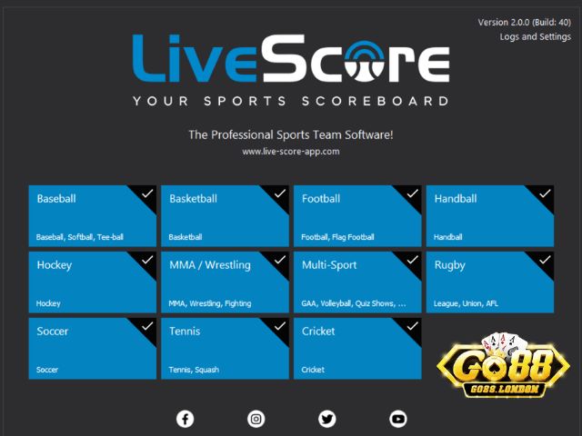 App Livescore - Cập Nhật Tỉ Số Bóng Đá Nhanh Chóng