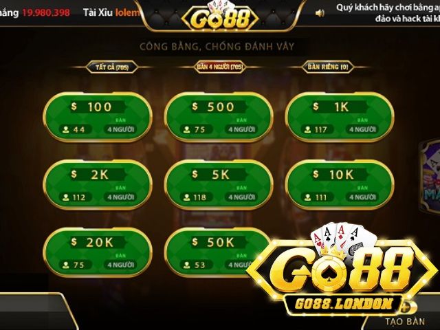 Cách Chơi Game Mậu Binh Go88