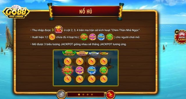 Các loại nổ hũ Ăn Khế Trả Vàng tại Go88